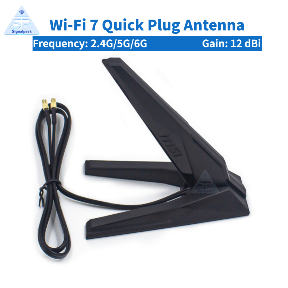 Antena original Wi-Fi 7 de tri - Z890 Wi-Fi 7 Motherboard reseña y precio